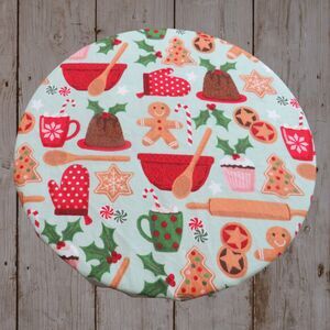 Kitchenaid Bowl Cover, Christmas Baking and Reversible Gingerbread Men